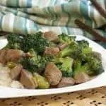 Spicy Venison and Broccoli