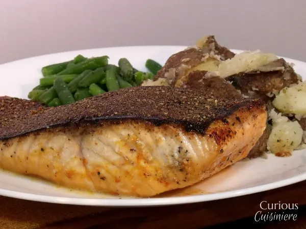 Cajun Blackened Salmon via Curious Cuisiniere