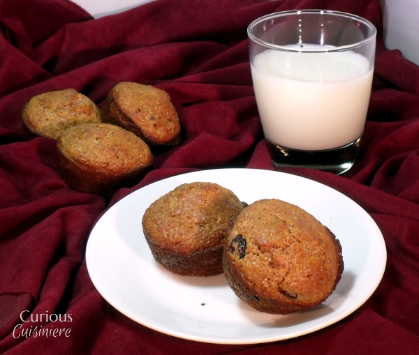 Tart Cherry Bran Muffins • Curious Cuisiniere