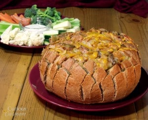 Cheddar and Beer Pull Apart Bread - Curious Cuisiniere