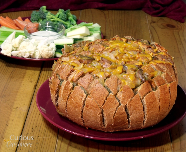 Cheddar and Beer Pull Apart Bread - Curious Cuisiniere
