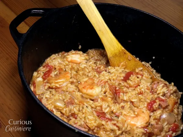 Shrimp and Ham Creole Jambalaya - Curious Cuisiniere