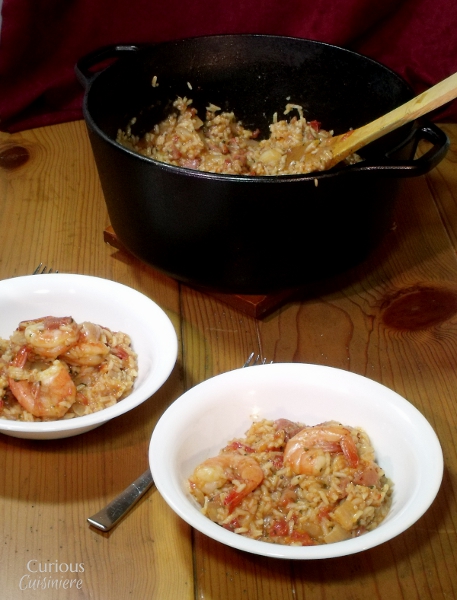 Shrimp and Ham Creole Jambalaya - Curious Cuisiniere