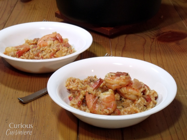 Shrimp and Ham Creole Jambalaya - Curious Cuisiniere