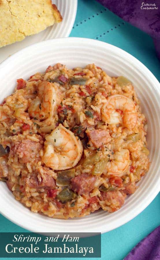 Shrimp and Ham Creole Jambalaya • Curious Cuisiniere