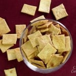 Sourdough Cheese Crackers #SundaySupper