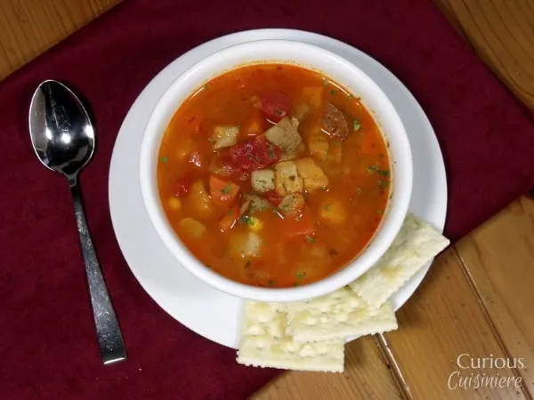 Manhattan Fish Chowder via Curious Cuisiniere