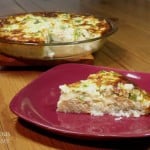 Tuna Rice Quiche | Curious Cuisiniere
