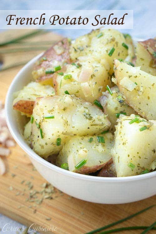 French Potato Salad • Curious Cuisiniere