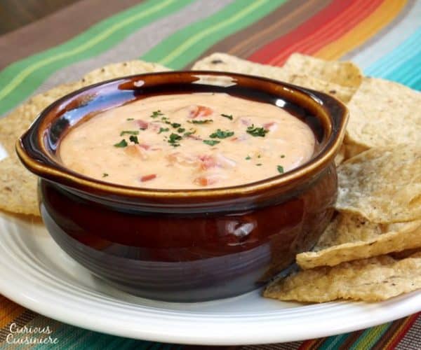 Smoky Chili Con Queso Sauce • Curious Cuisiniere