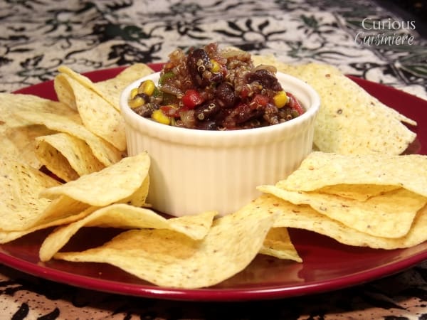 Mexican Quinoa and Black Beans from Curious Cuisiniere