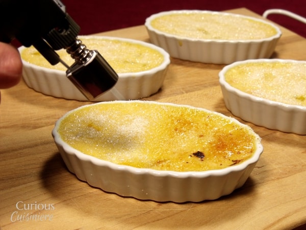 Easy Mango Creme Brulee • Curious Cuisiniere