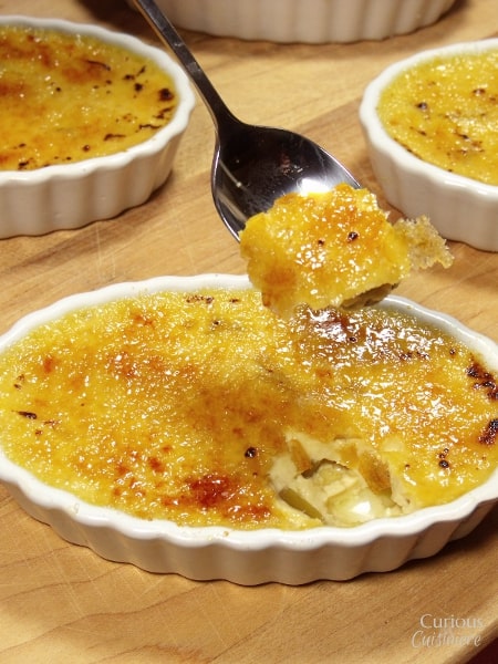 Easy Mango Creme Brulee • Curious Cuisiniere