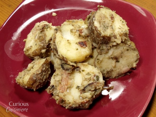 German Potato Salad from Curious Cuisiniere