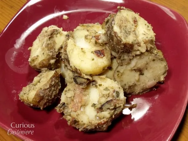 German Potato Salad from Curious Cuisiniere