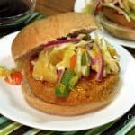 Spicy BBQ Chickpea Burgers