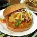Spicy BBQ Chickpea Burgers