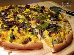 Bacon, Egg, and Cheese Pizza from Curious Cuisiniere