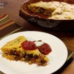 Tamale Pie wth Beans and Butternut from Curious Cuisiniere