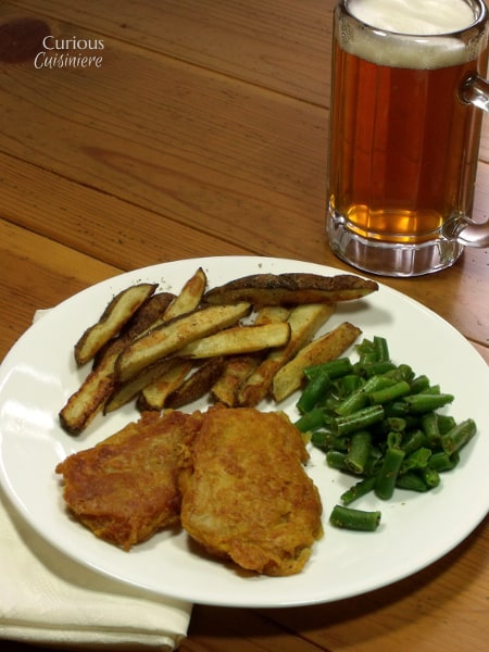 Lightened Up Fish and Chips from Curious Cuisiniere