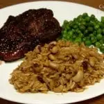 Southwestern Black Eyed Peas and Brown Rice Pilaf