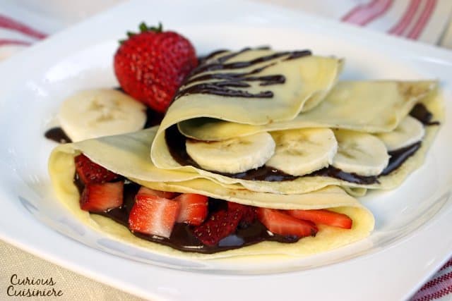 French Sweet Crepes with Nutella 3984.21