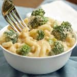 Stovetop Mac and Cheese with Broccoli