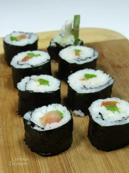 Sushi from Curious Cuisiniere