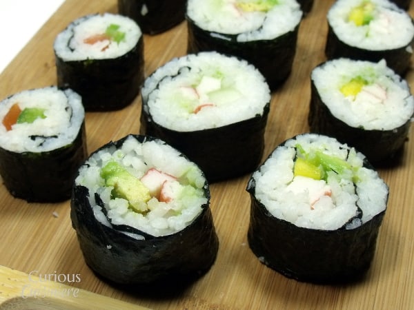 Sushi from Curious Cuisiniere