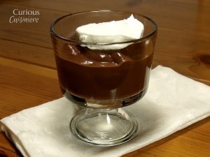 Fudgy Chocolate Pudding from Curious Cuisiniere