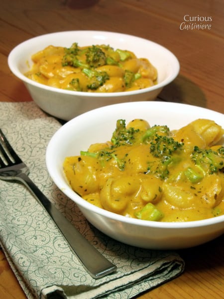 Stove top Broccoli Mac and Cheese from Curious Cuisiniere