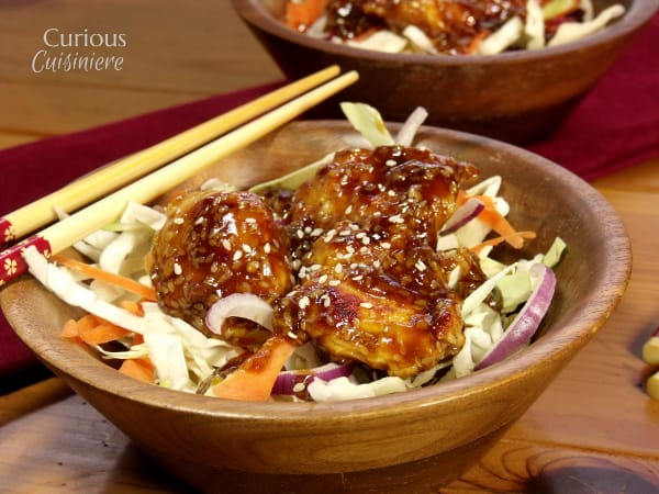Sesame Chicken Salad from Curious Cuisiniere