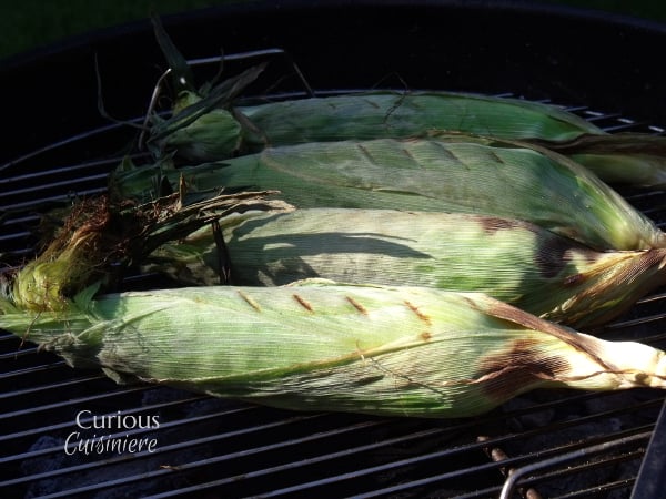 Homemade State Fair Roasted Corn on the Cob from Curious Cuisiniere