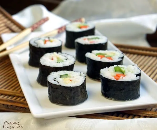 How To Make Maki Rolls - Step by Step Guide • Curious Cuisiniere