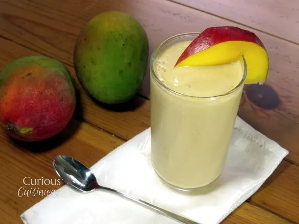 Mango Lassi Recipe from Curious Cuisiniere