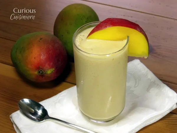 Mango Lassi Recipe from Curious Cuisiniere