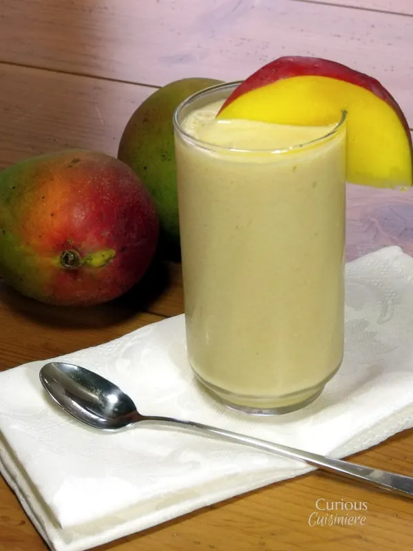 Mango Lassi Recipe from Curious Cuisiniere