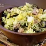 Antipasto Pasta Salad with Summer Sausage