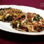 Vegetarian Stuffed Portobello Mushrooms