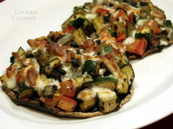 Veggie Stuffed Portobellos from Curious Cuisiniere