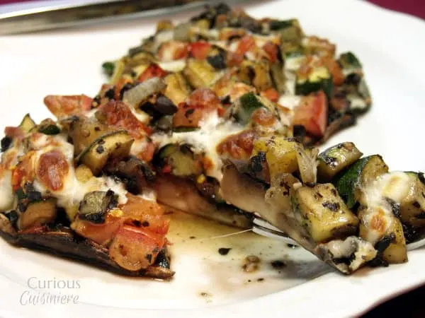Veggie Stuffed Portobellos from Curious Cuisiniere