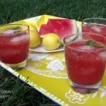 Watermelon Basil Lemonade