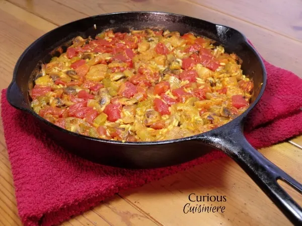 Vegetable Paella from Curious Cuisiniere