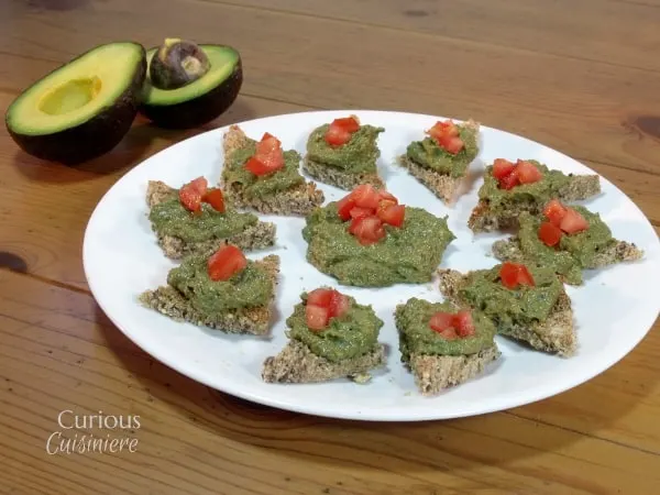 Avocado Sunflower Pesto from Curious Cuisiniere