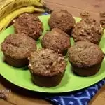 Whole Wheat Banana Bread Muffins