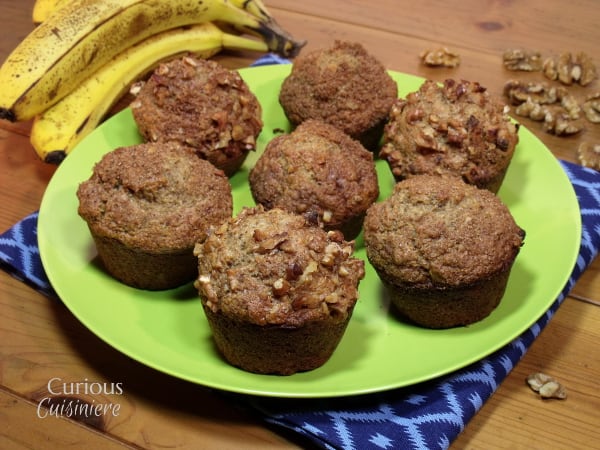 Banana Bread Muffins from Curious Cuisiniere