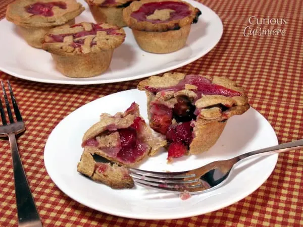 Mini Cherry Pies from Curious Cuisiniere