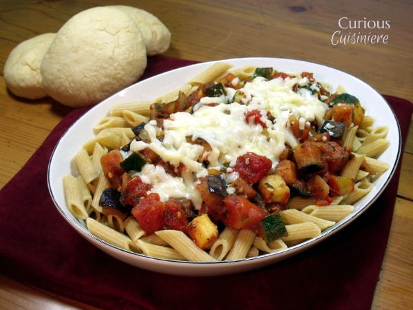 Ratatouille Pasta from Curious Cuisiniere
