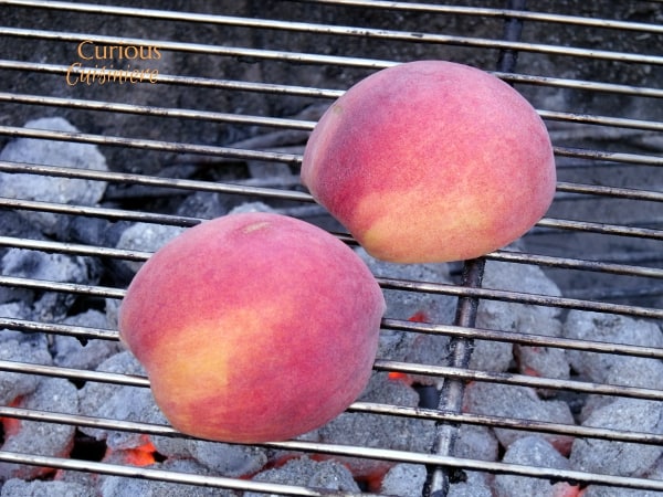 Grilled Peach Salad from Curious Cuisiniere