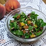 Grilled Peach Salad #SundaySupper